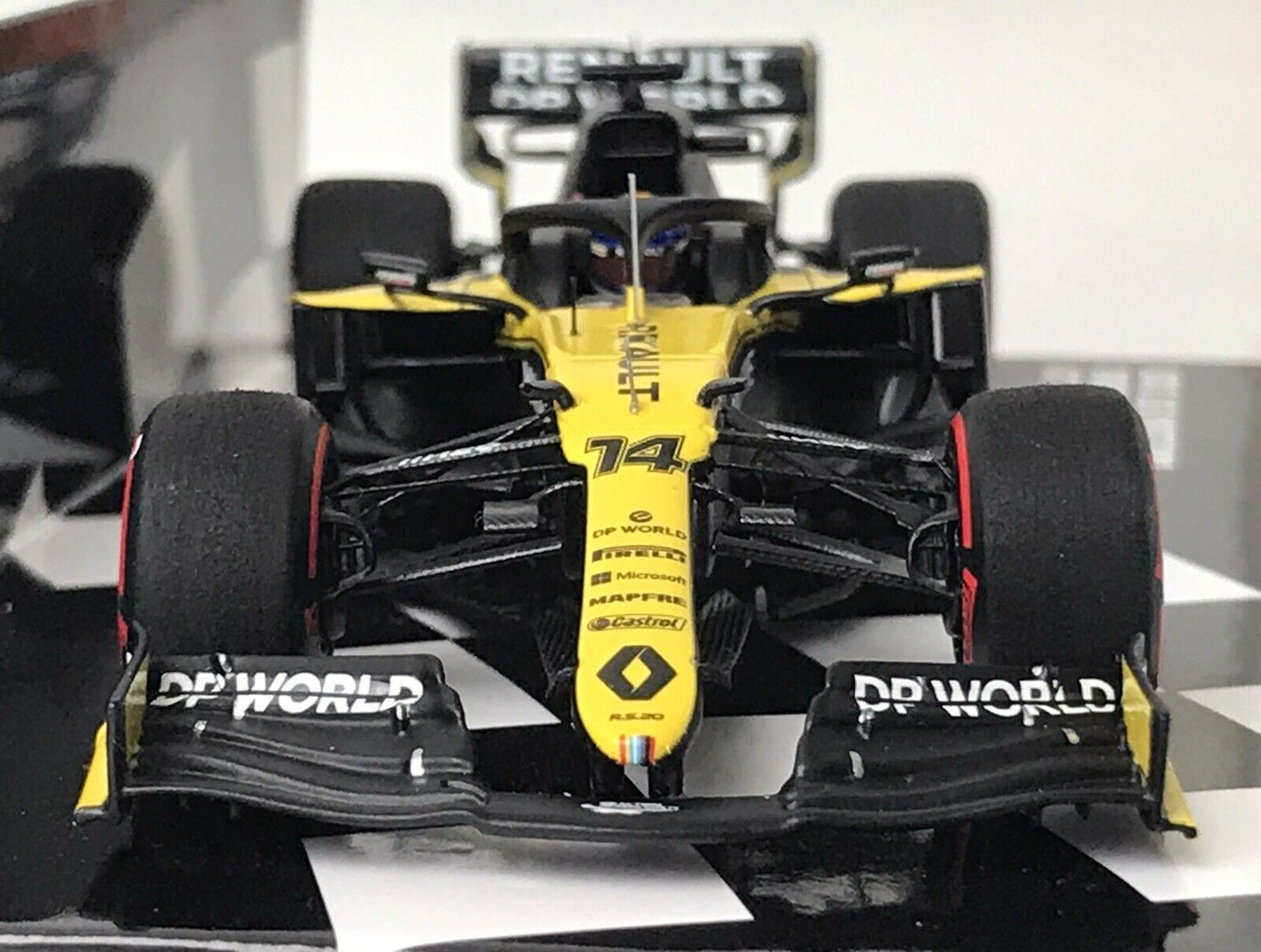 Fernando Alonso #14 Renault R.S.20 Barcelona Test 2020 Minichamps 1/43