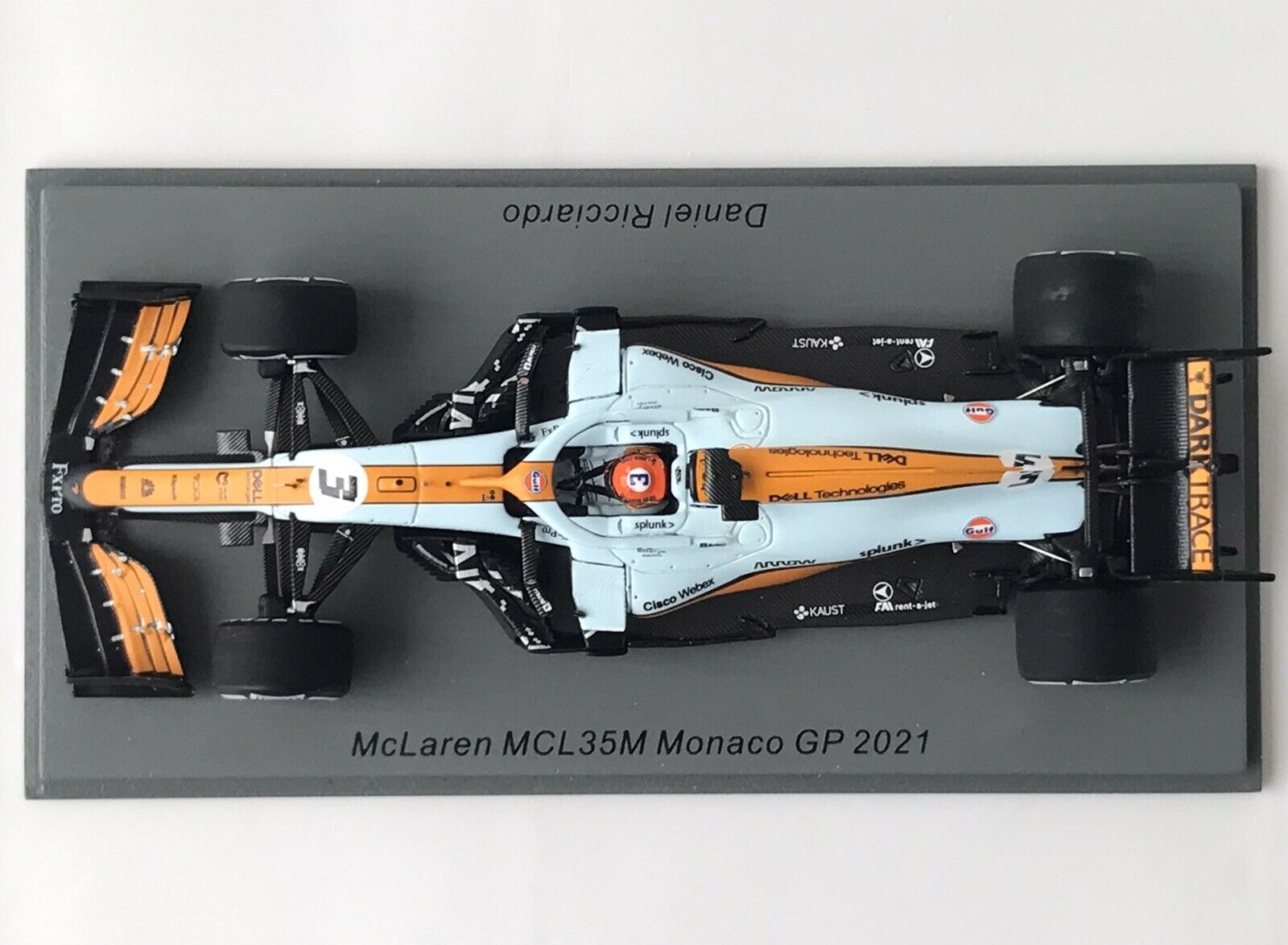 Daniel Ricciardo #3 Gulf McLaren Mercedes MCL35M Monaco GP 2021