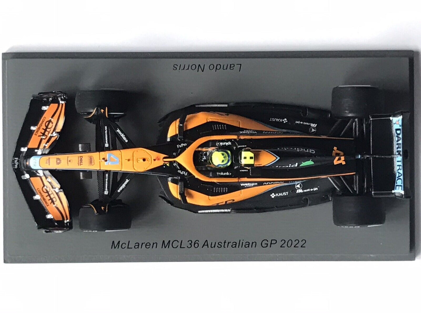 Lando Norris #4 McLaren MCL36 Gp Australia 2022 Spark 1/43