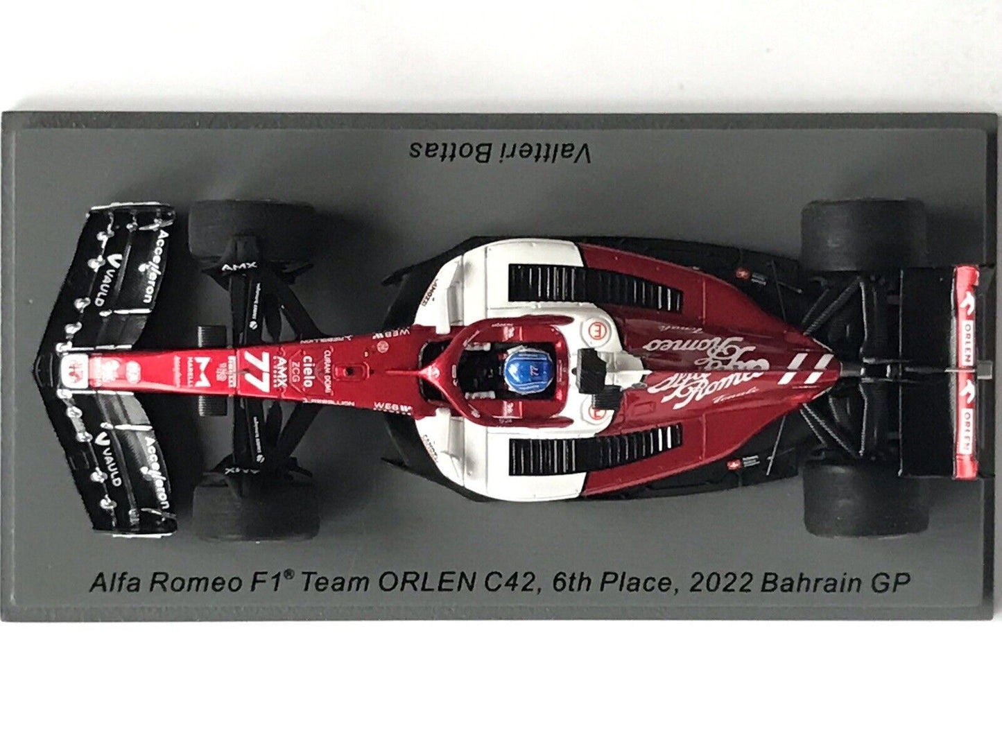 Valtteri Bottas #77 Alfa Romeo C42 Gp Bahrain 2022 Spark 1/43