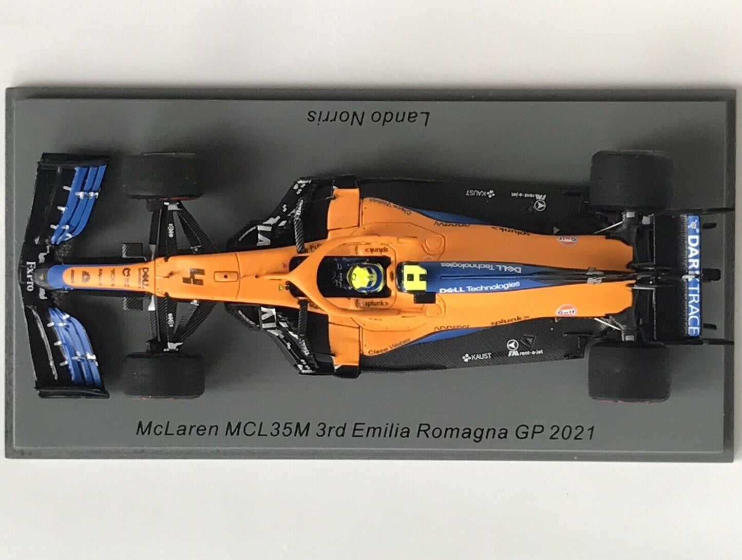 Lando Norris #4 McLaren MCL35M 3rd Imola GP Italy Spark 2021 1/43