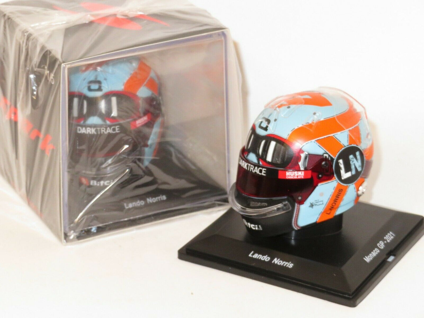 Lando Norris Minicasco GP Monaco 2021 Spark 1/5