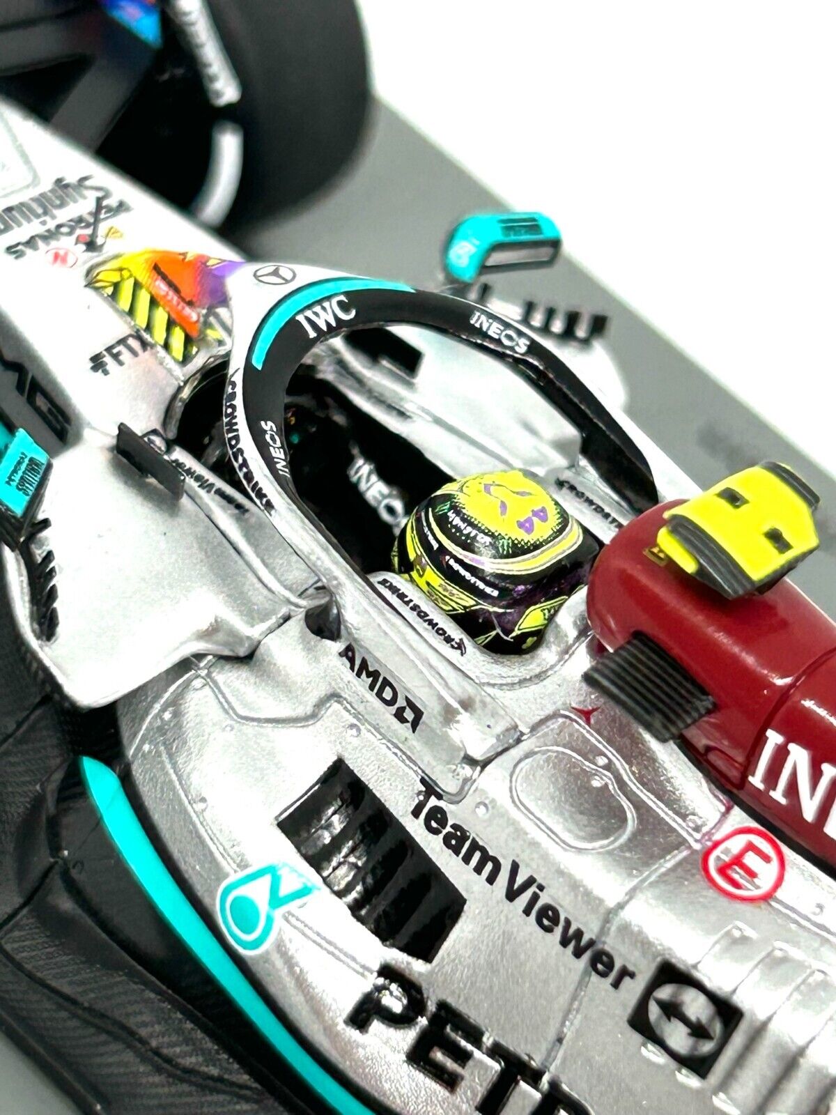 Lewis Hamilton #44 Mercedes W13 Miami GP 2022 Spark 1/43