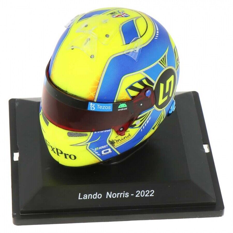 Lando Norris #4 Minicasco Temporada 2022 Spark 1/5