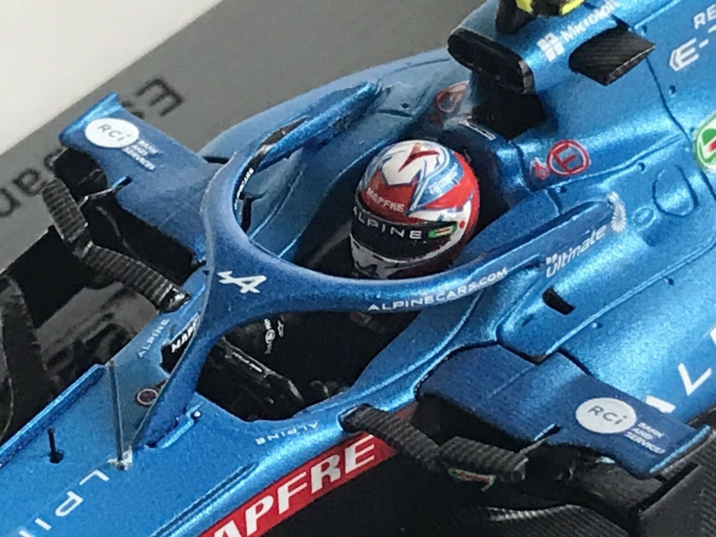 Esteban Ocon #31 Alpine A521  Winner Hungarian GP 2021 Spark 1/43