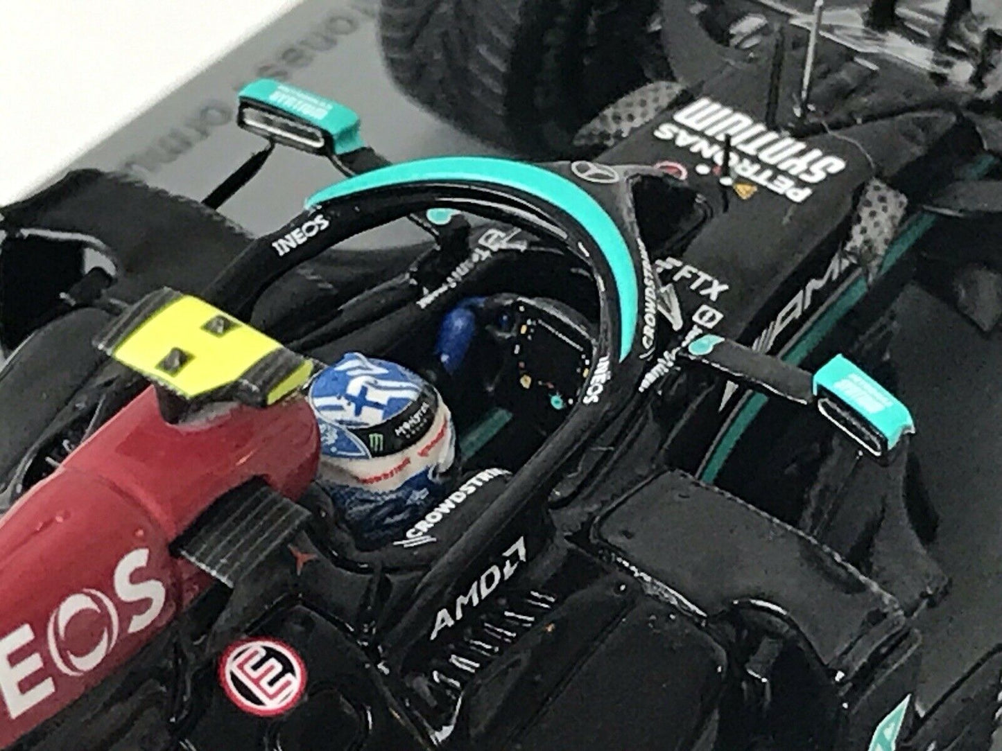 Valteri Bottas #77 W12 Mercedes Winner Turkish GP 2021 Spark  1/43