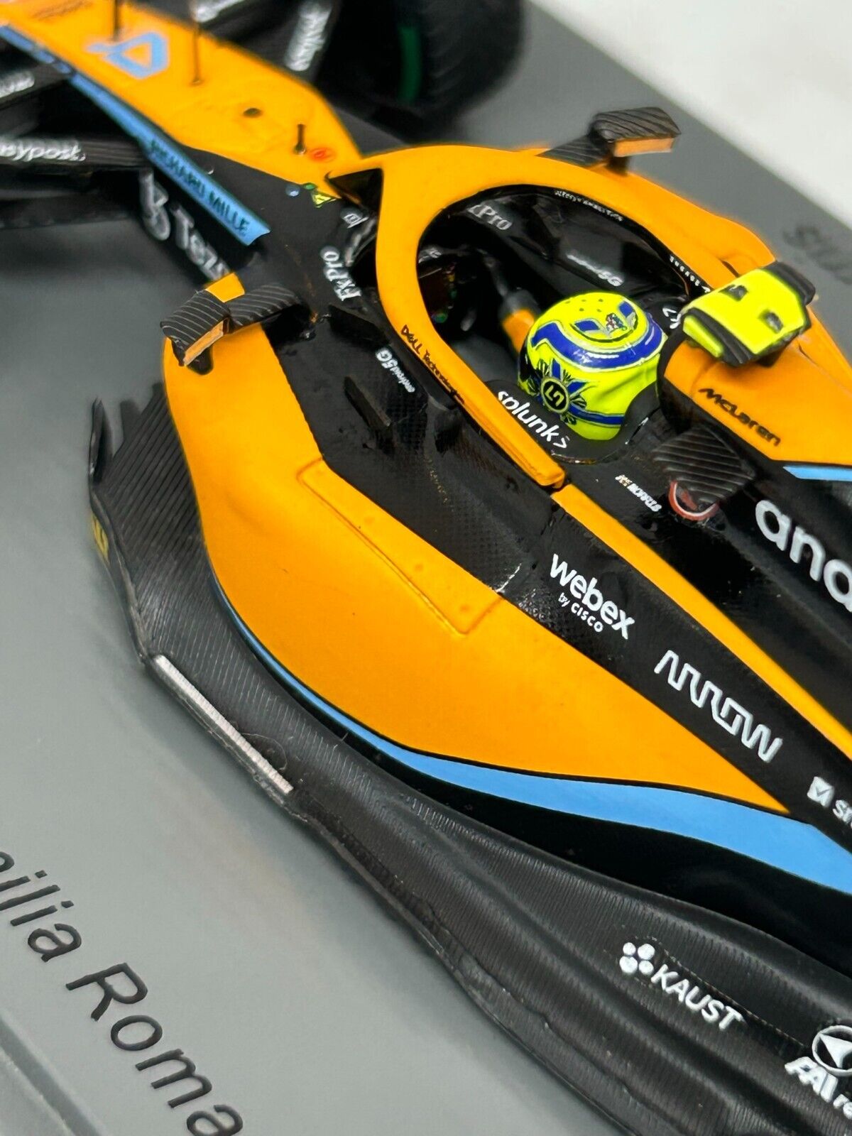 Lando Norris #4 McLaren MCL36 Gp Emilia Romagna 2022 Spark 1/43