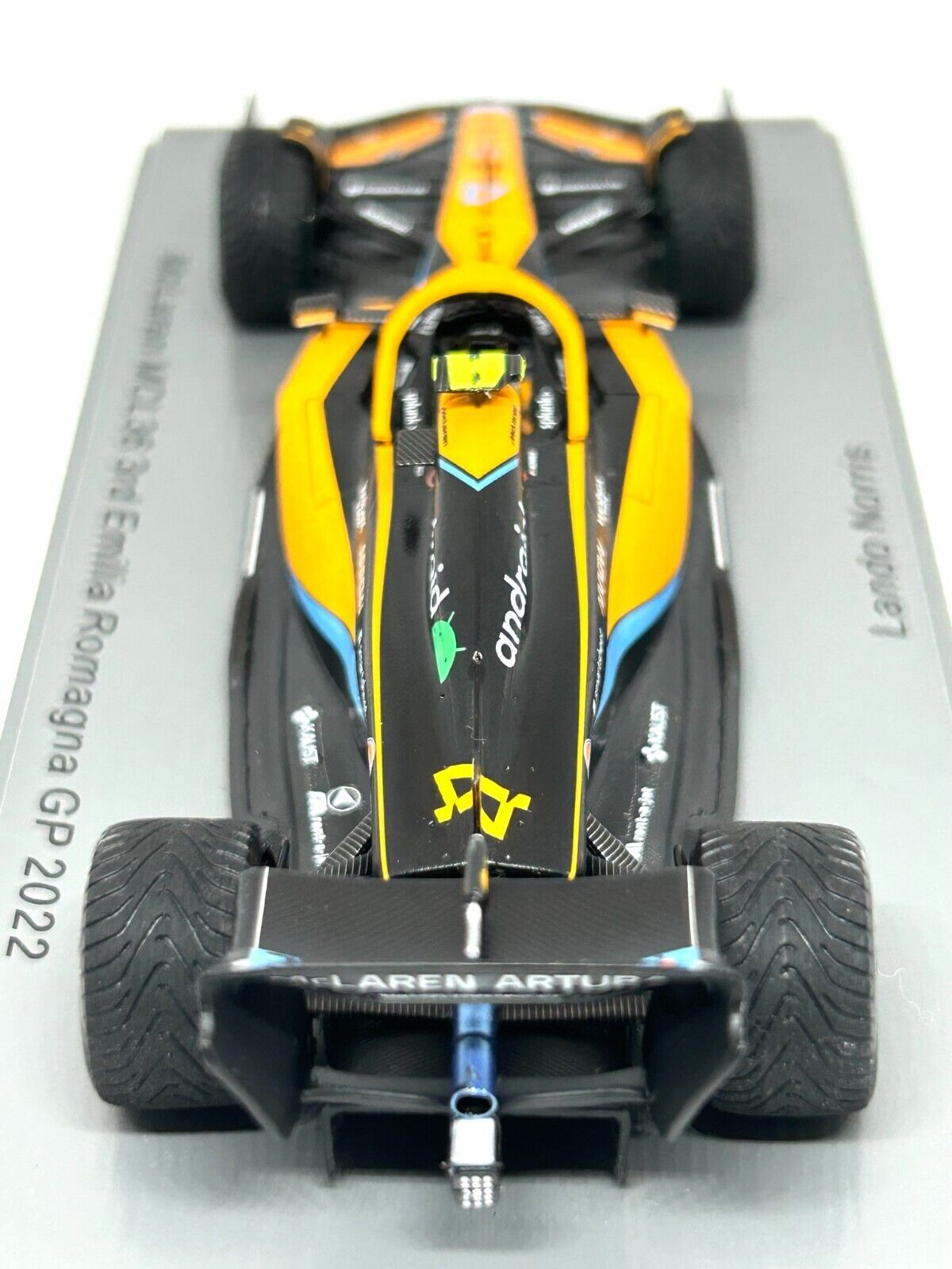 Lando Norris #4 McLaren MCL36 Gp Emilia Romagna 2022 Spark 1/43