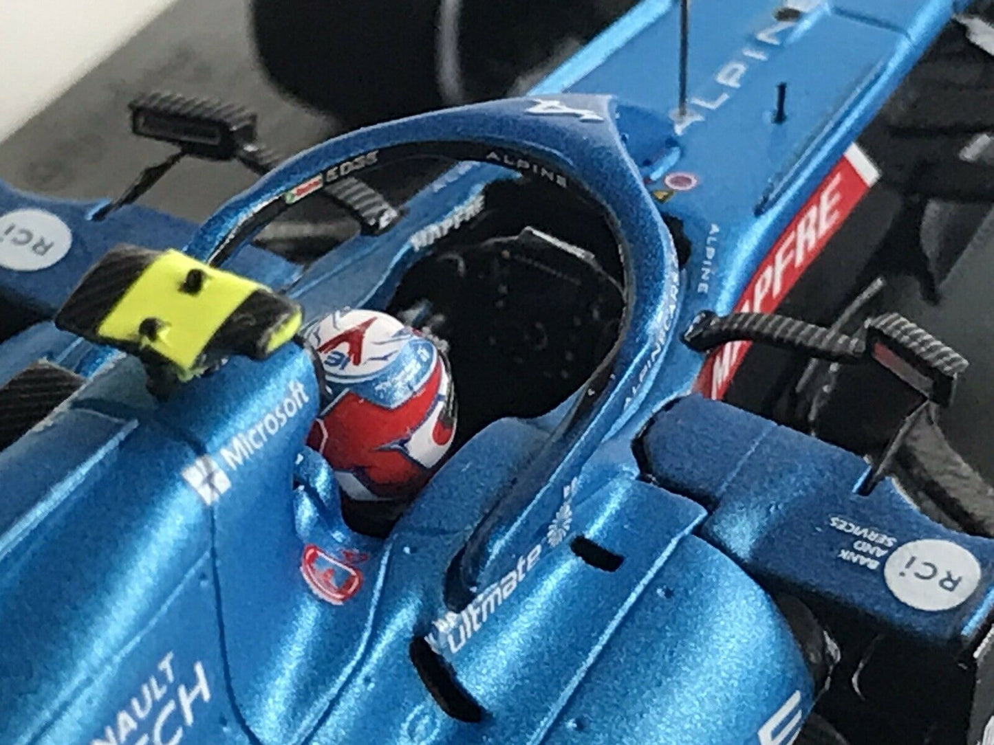 Esteban Ocon #31 Alpine A521  Winner Hungarian GP 2021 Spark 1/43