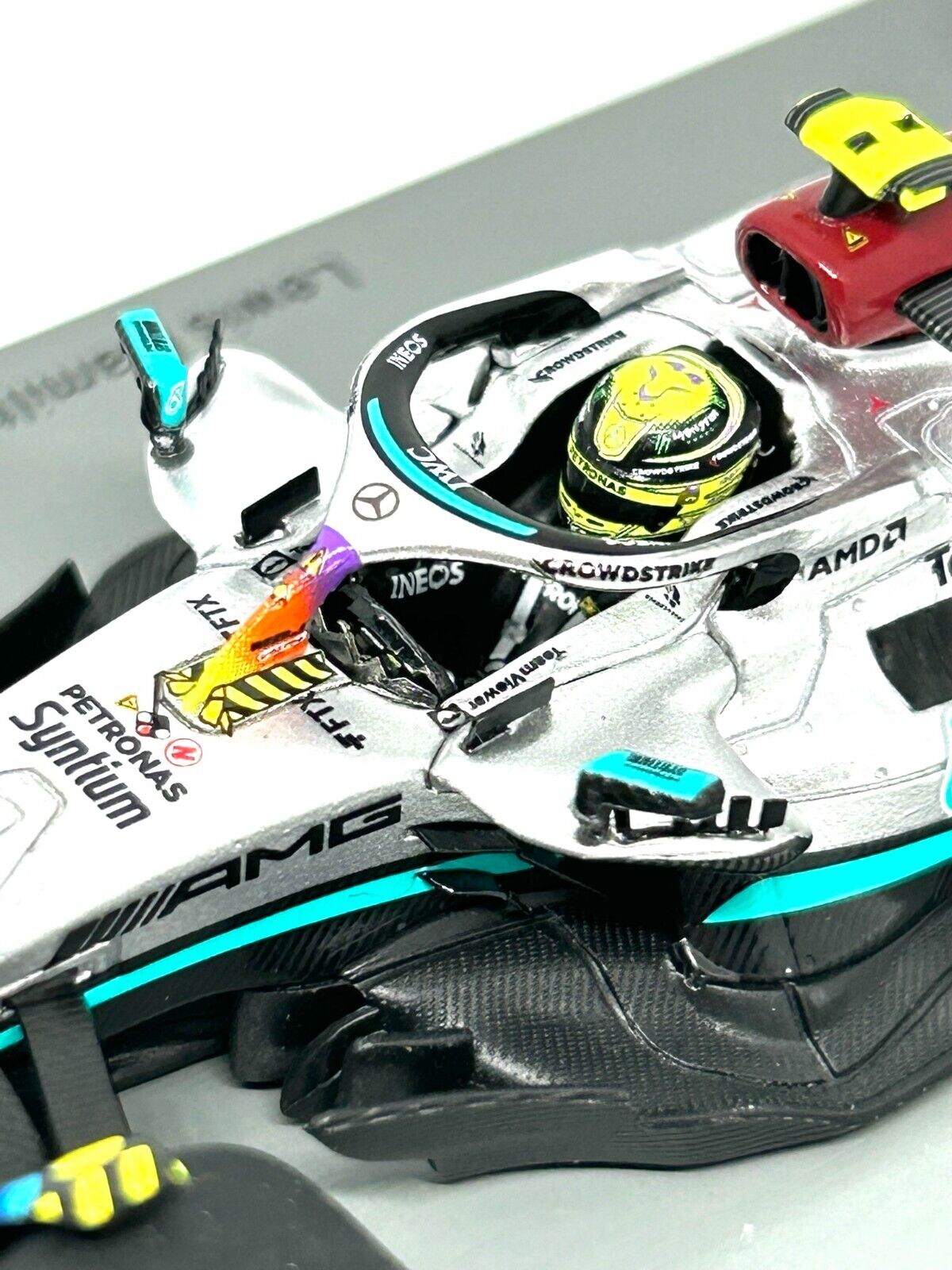 Lewis Hamilton #44 Mercedes W13 Miami GP 2022 Spark 1/43