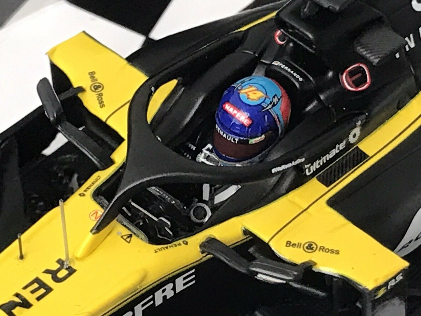 Fernando Alonso #14 Renault R.S.20 Barcelona Test 2020 Minichamps 1/43