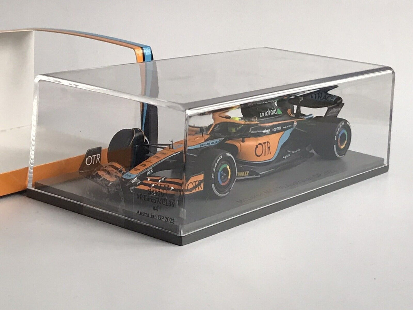 Lando Norris #4 McLaren MCL36 Gp Australia 2022 Spark 1/43