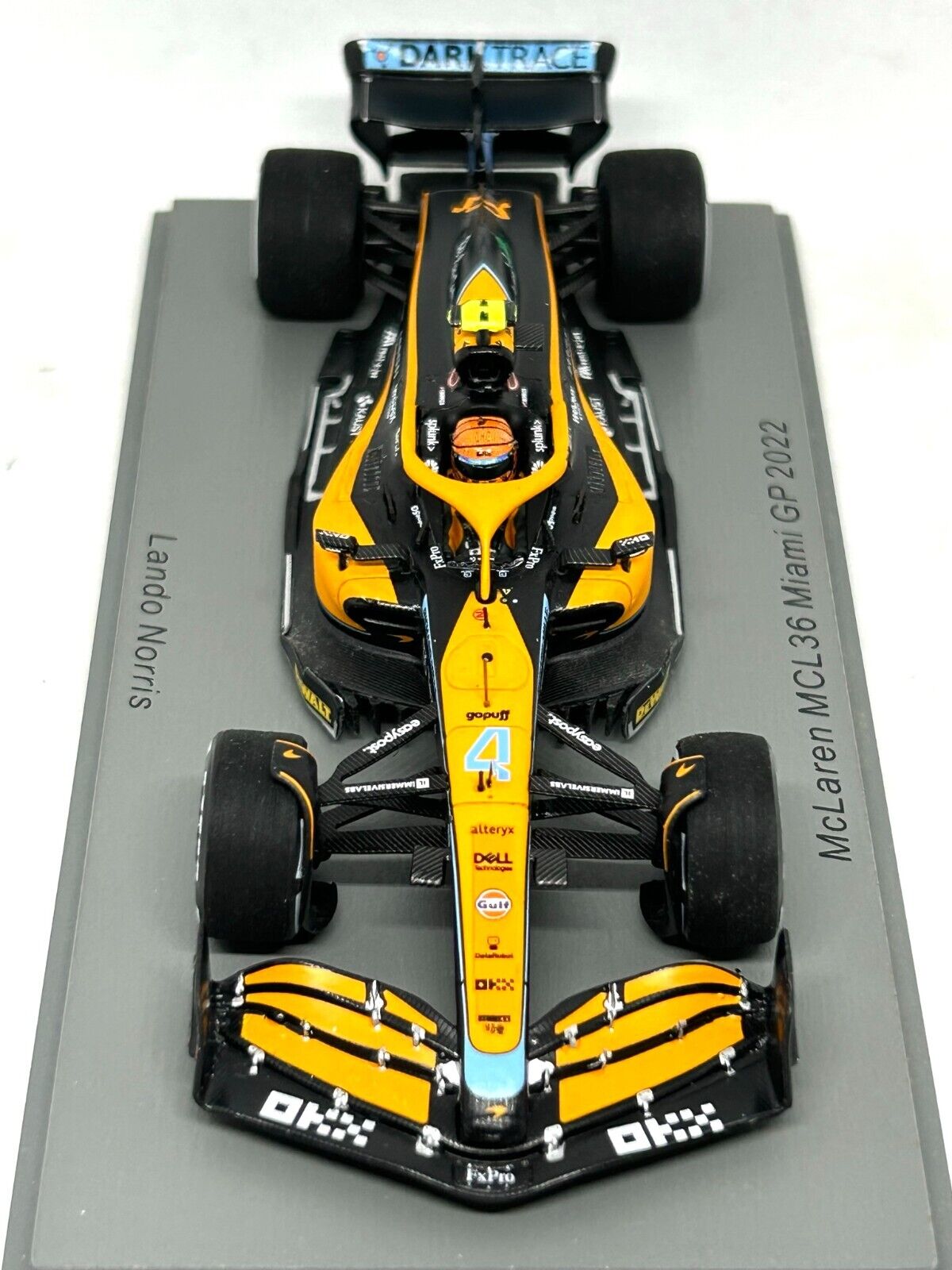 Lando Norris #4 McLaren MCL36 GP Miami 2022 Spark 1/43