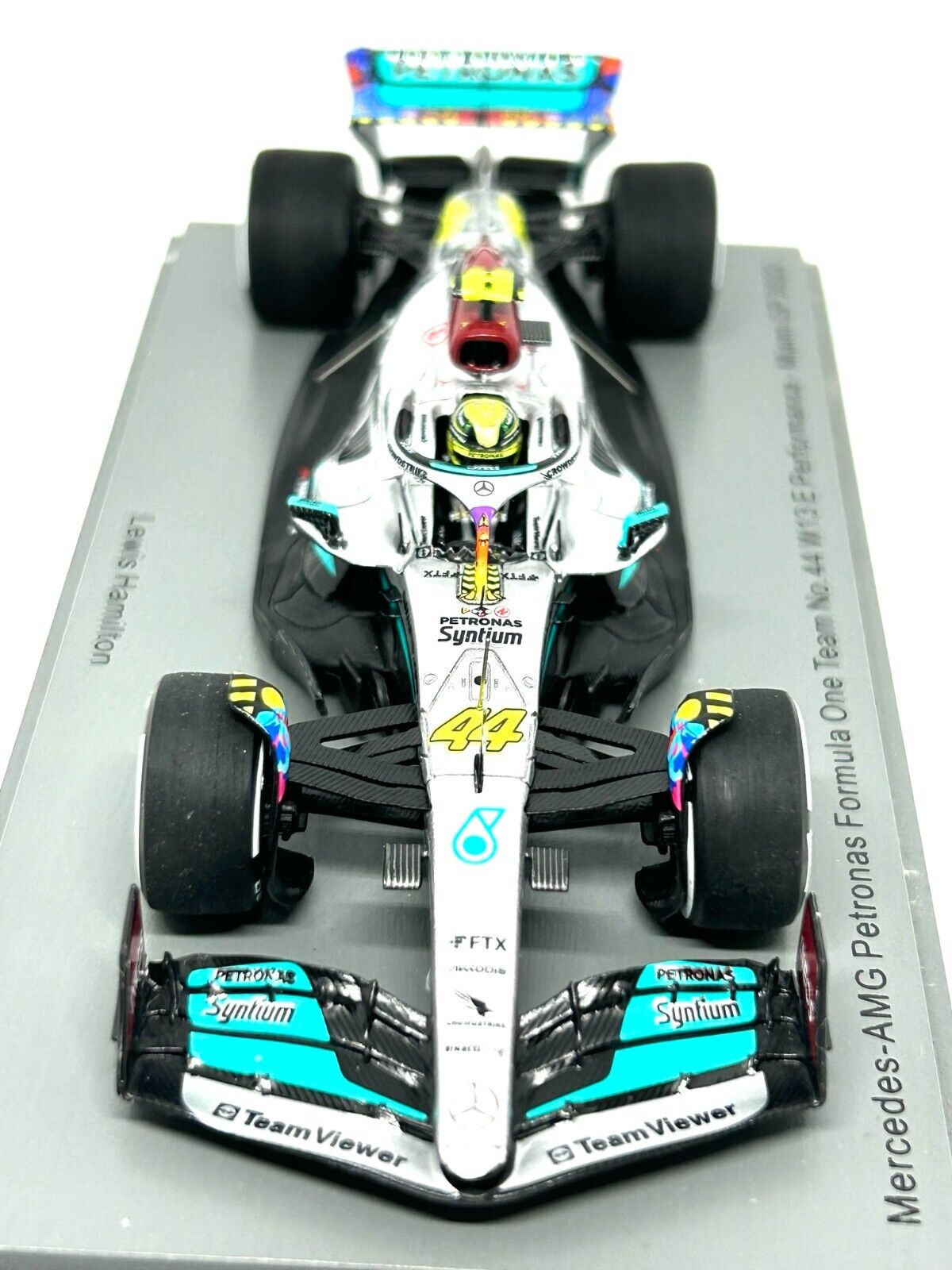 Lewis Hamilton #44 Mercedes W13 Miami GP 2022 Spark 1/43