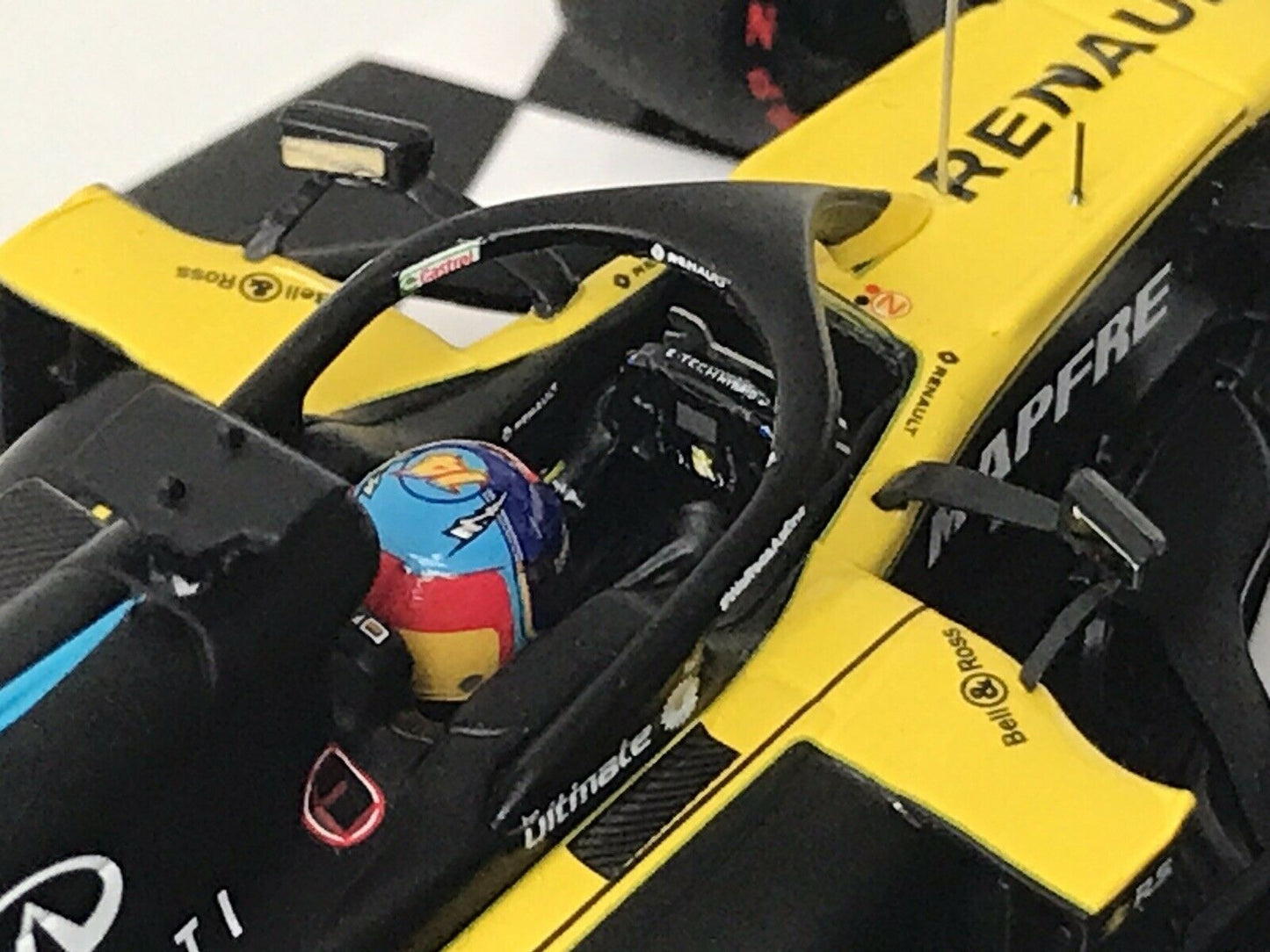 Fernando Alonso #14 Renault R.S.20 Barcelona Test 2020 Minichamps 1/43