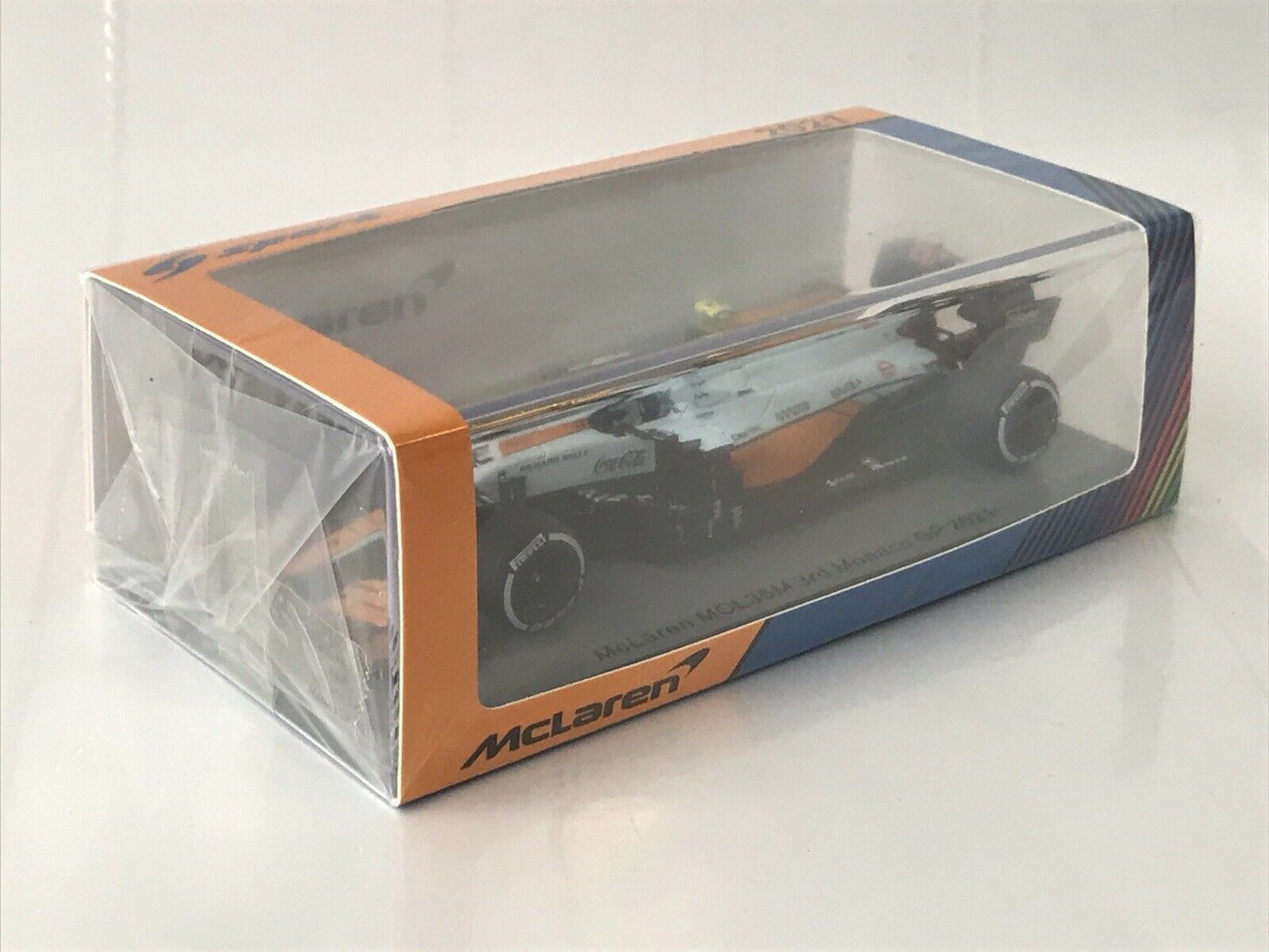 Lando Norris #4 Gulf McLaren Mercedes MCL35M Monaco GP 2021 Spark 1/43