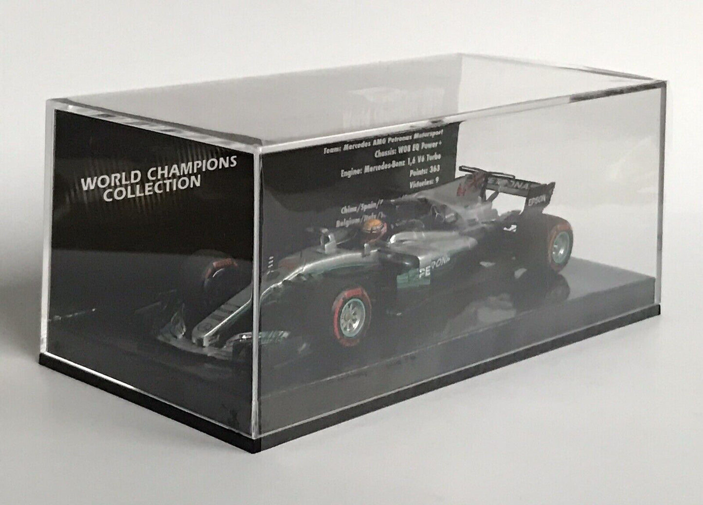 Lewis Hamilton #44 Mercedes W08 Gp Mexico 2017 Minichamps 1/43