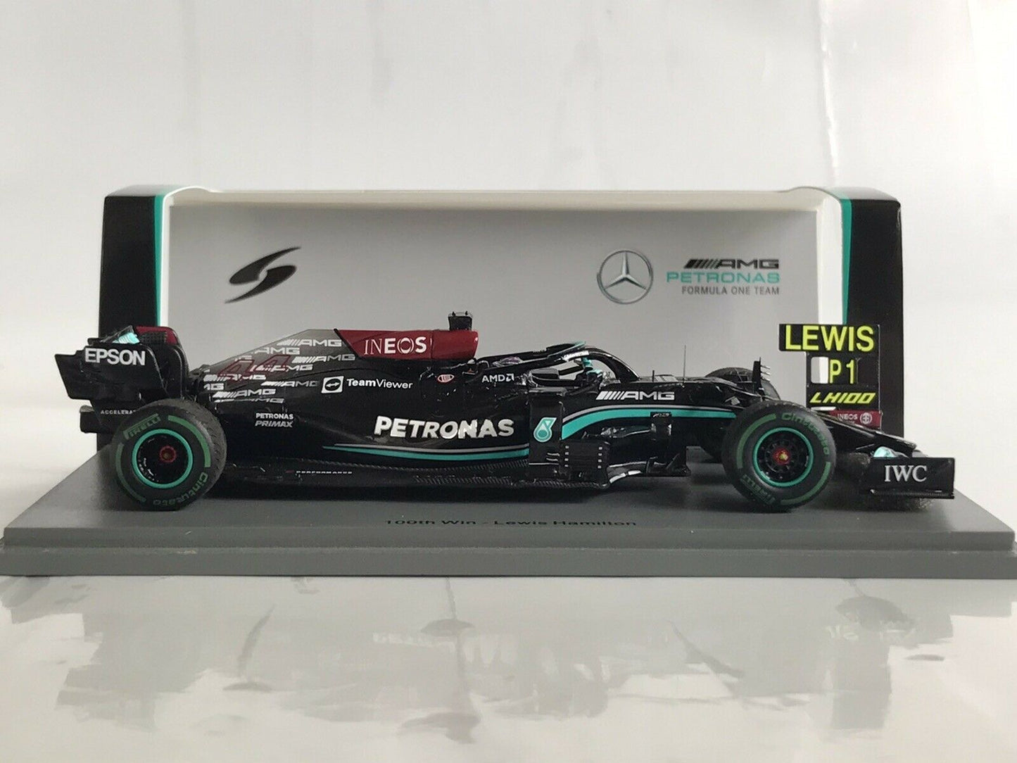 Lewis Hamilton Mercedes-AMG F1 W13 #44 Russian GP 2021 Spark 1/43