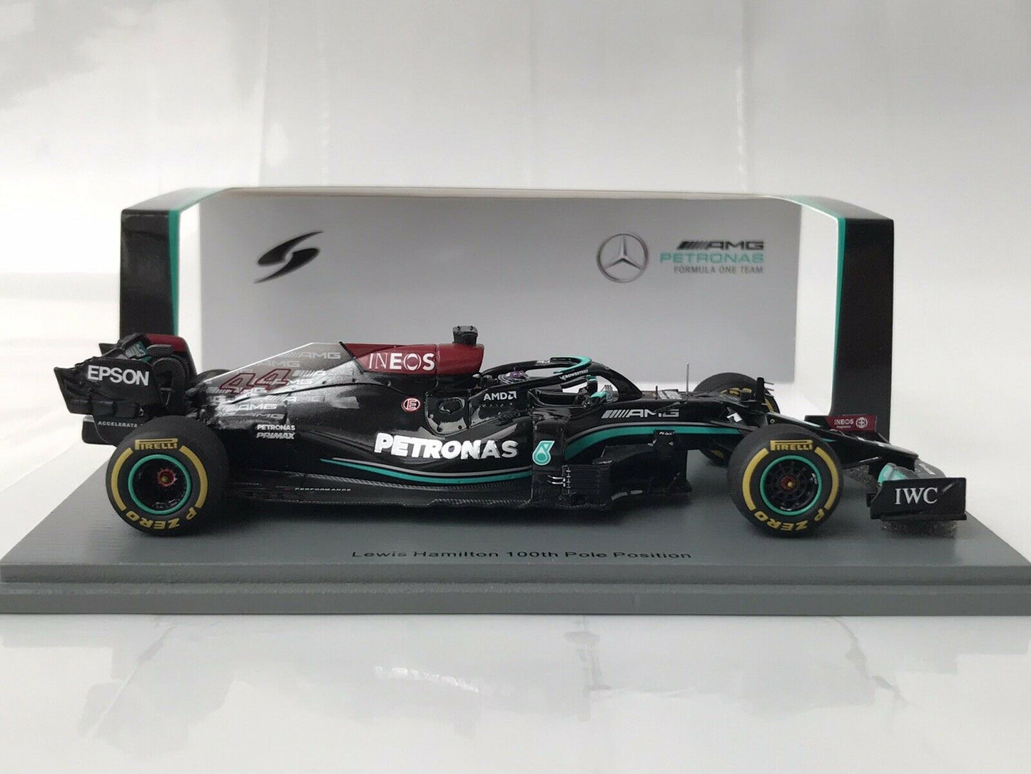 Lewis Hamilton Mercedes-AMG F1 W12 #44 ganador Español GP 2021 Spark 1/43