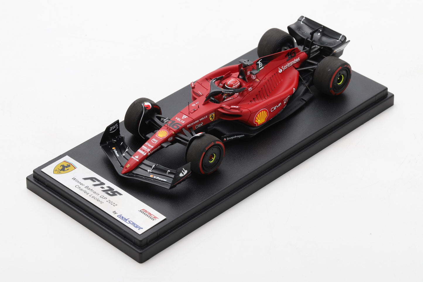 Charles Leclerc #16 Ferrari F1-75 Bahrain 2022 Looksmart 1/43