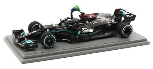 Lewis Hamilton #44 Mercedes W12 Winner Brazil GP 2021 Spark 1/43