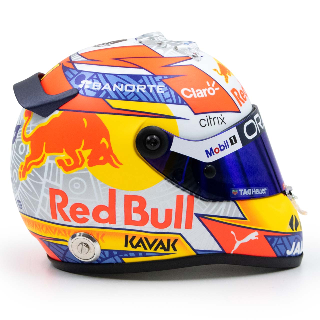 Sergio Checo Perez #11 Minicasco Red Bull Temporada 2022 Schuberth 1/2