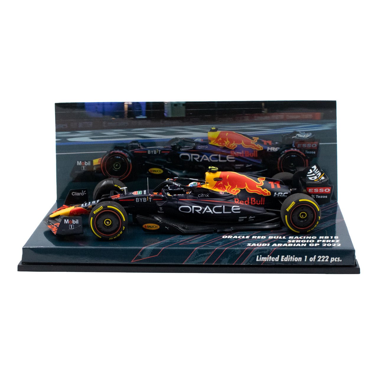 Sergio Perez Red Bull RB18 GP de Arabia Saudita 2022 Minichamps 1/43