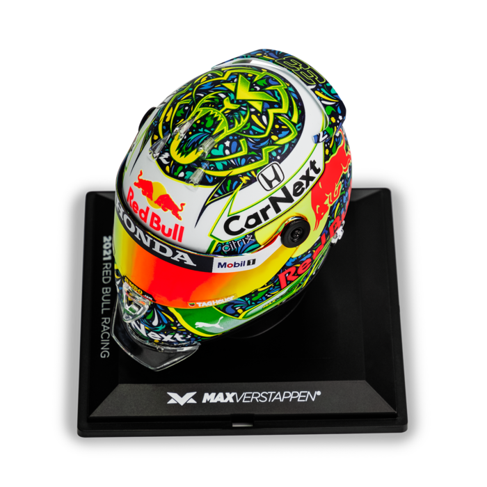 Max Verstappen Minicasco GP Brasil 2021 Schuberth 1/4