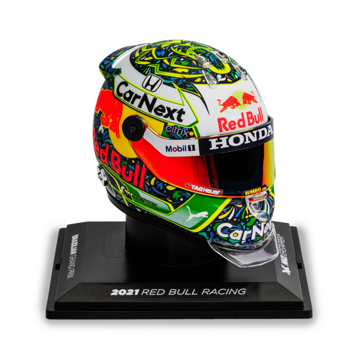 Max Verstappen Minicasco GP Brasil 2021 Schuberth 1/4